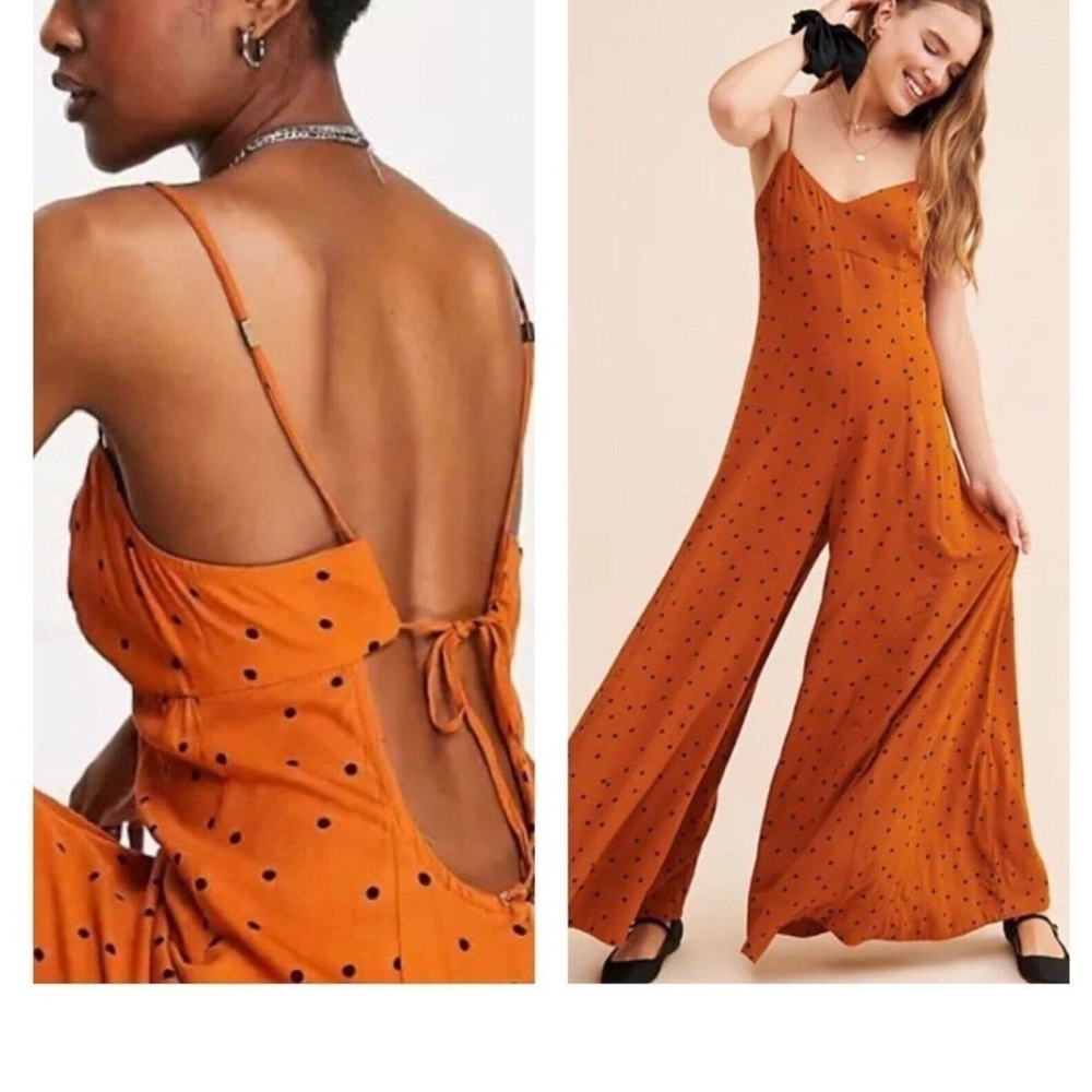 Free People Wide Leg Jumpsuit